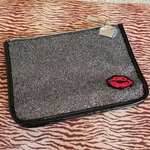 Sparkly cosmetics pouch